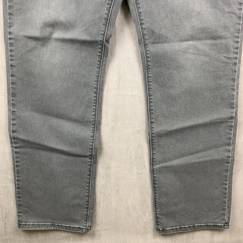Mott & Bow Mens Pants 40 Gray Slim Stone Jeans Soft Denim Cotton Stretch 40x32 - Picture 3 of 12
